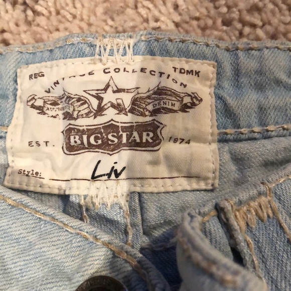 Big star liv shorts size 26 - Picture 2 of 5